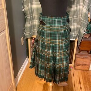 USA kilts semi traditional Irish national colors kilt 31 inch waist